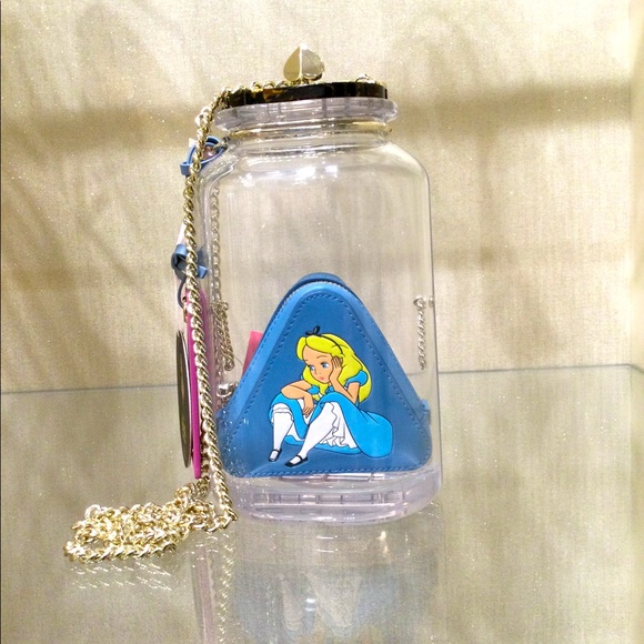 KATE SPADE ALICE IN WONDERLAND 3DCRYSTAL CROSSBODY - Picture 1 of 2